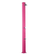 Doccia Tradizionale In Alluminio Jolly S Con Miscelatore E Lavapiedi Colore Fuxia Cv-A625/4003
