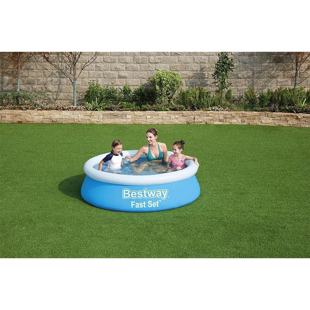 Trade Shop - Piscina Fuori Terra Fast Set Da 183 X 51 Cm Gonfiabile Per Bambini 940 Lt 57392 -