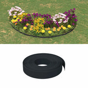 Bordatura per giardino 25 m 10 cm PE Nero 42036846