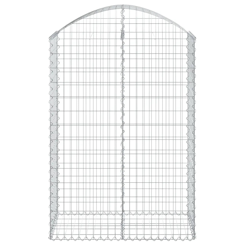 Cesto Gabbione ad Arco 100x50x140/160 cm Ferro Zincatocod mxl 127132