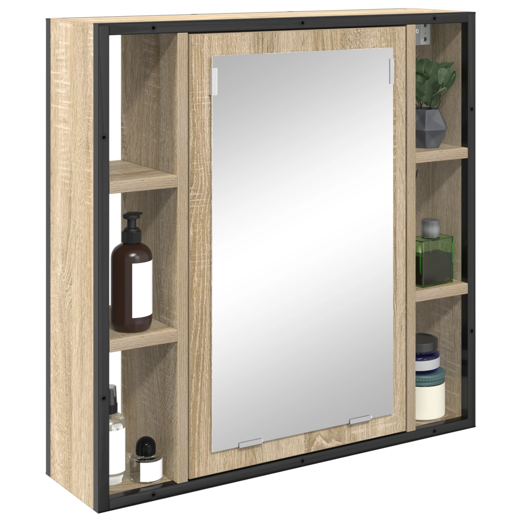 Mobile bagno Rovere chiaro Pannelli truciolato Medio Stoccaggio