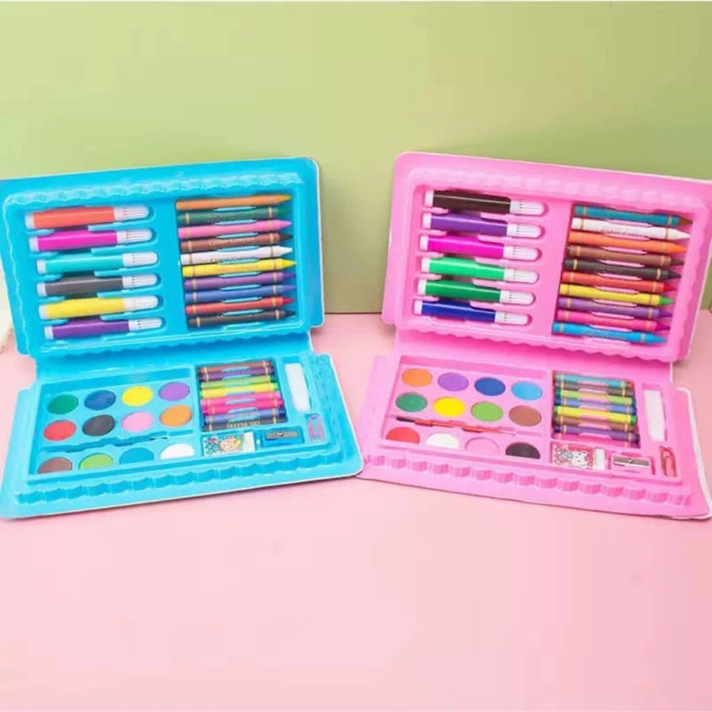 Trade Shop - Set Artistico Da 42pz Per Dipingere Colorare Per Bambini Per Attività Manuali Artistiche -