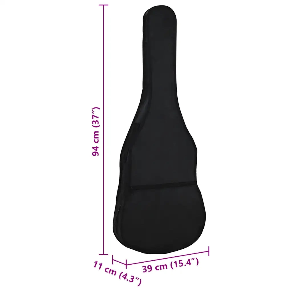Custodia per Chitarra Classica 3/4 (36") Nera 94x35 cm in Tessuto CFW4128819