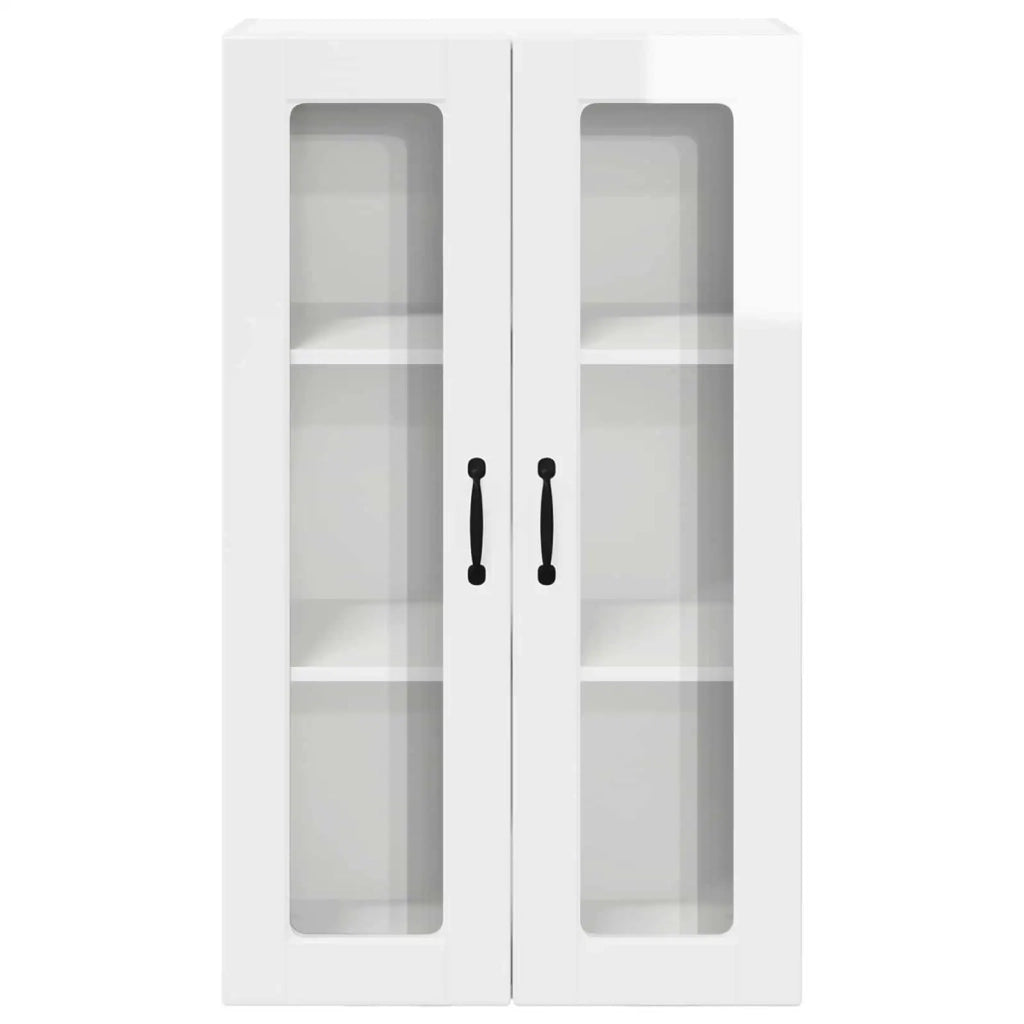 Mobile da cucina con lo scaffale-Armadio da cucina Bianco Lucido 60 x 31 x 100 cm 742396