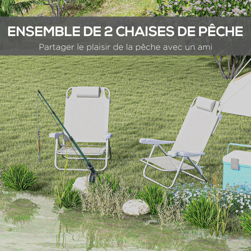 Sedia da giardino pieghevole ¨C zephmum ¨C nero