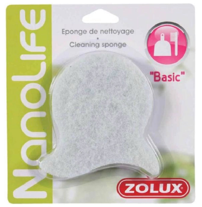 Zolux Cleaning Sponge Basic Bianca - spugna per la pulizia dei vetri