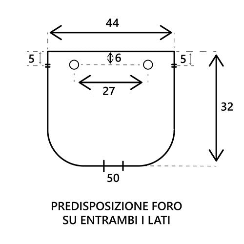 Cassetta alta eco in ceramica champagne