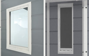 Casetta da Giardino Porta Attrezzi 130x192x198 cm in Resina Effetto Legno Keter Manor 4x6 Grigia