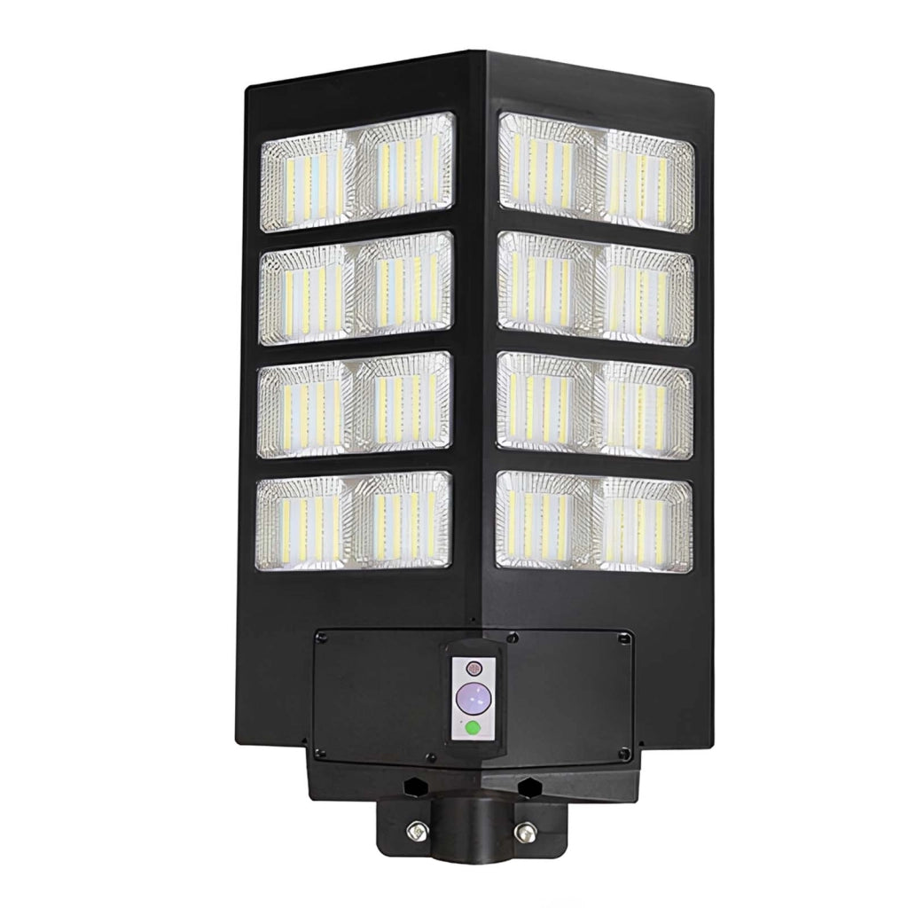 Lanterna Solare Esterno LED 13W con Rilevamento Movimento Intelligente IP44 Nero Avizar