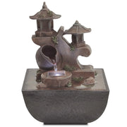 Fontana da Interni con Luce a LED in Poliresina CFW7345947