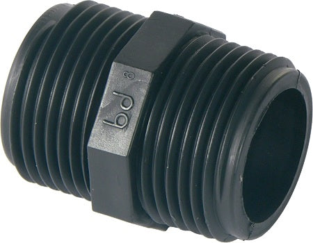 IRRIG.FILETTATI PP:RACCORDO FIL.MASCHIO1.1/4 X TUBO PE confezione da PEZZI 10