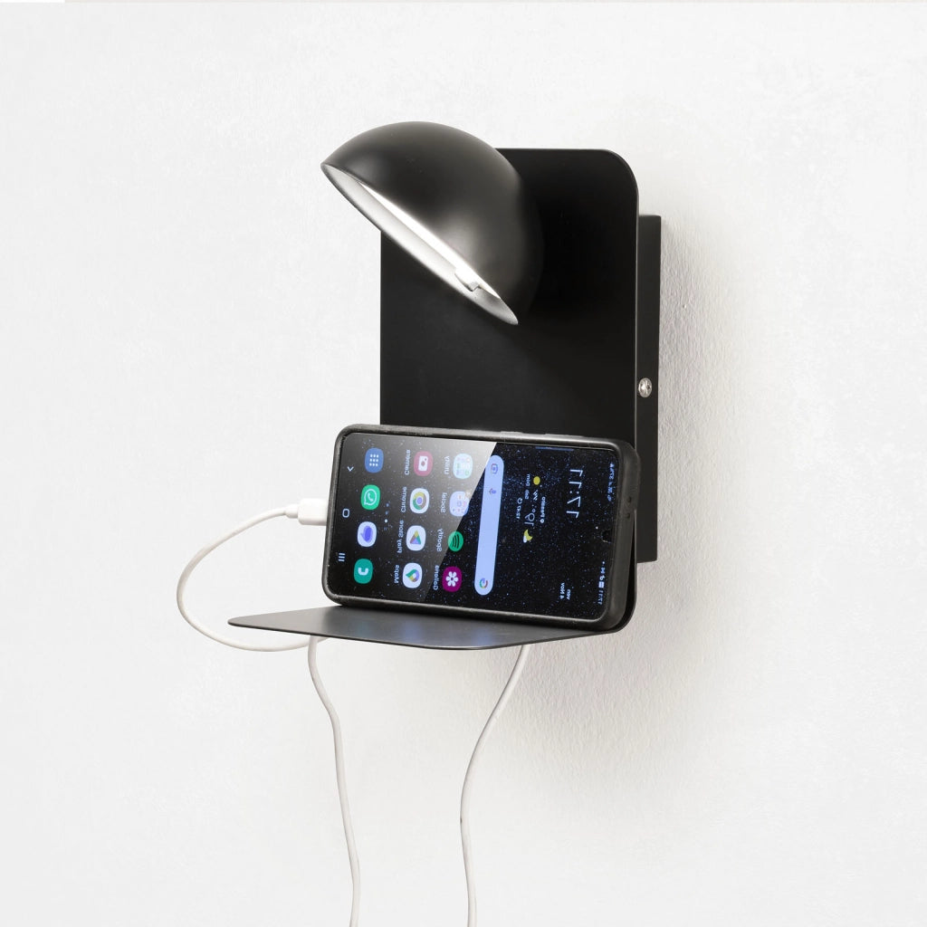 Applique led PAUL nero