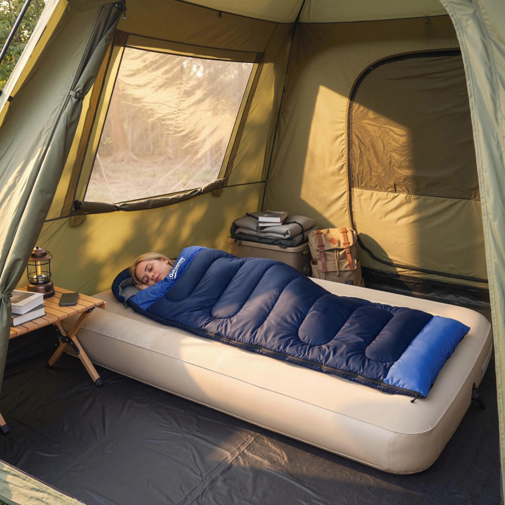 Sacco a pelo per adulti ¨C zephmum ¨C blu navy