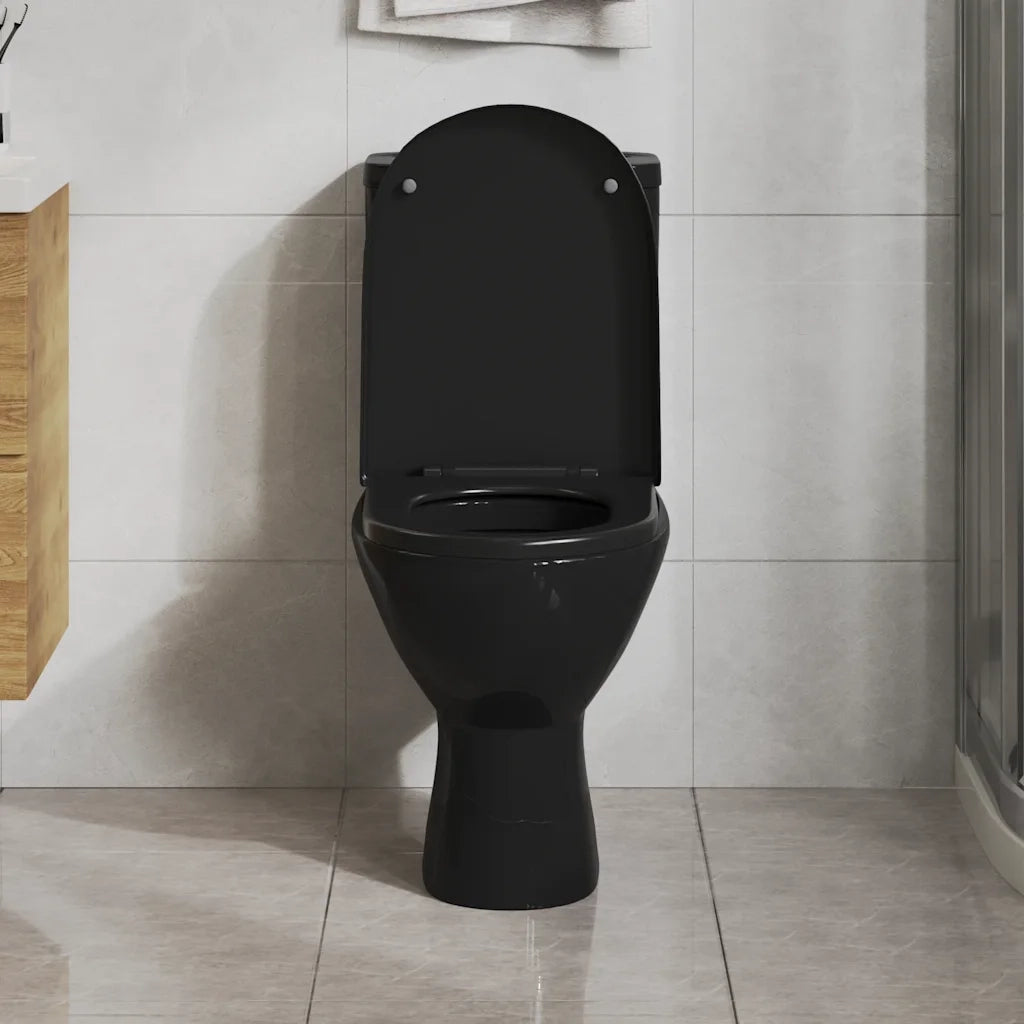 Copriwater Ammortizzato a Sgancio Rapido Nero CFW7569080
