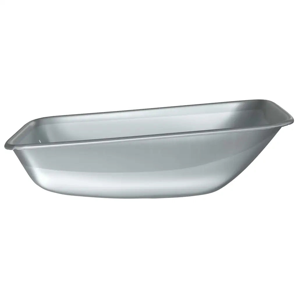 Sostituzione Vassoio Carriola Argento 80 x 60 x 25 cm Acciaio