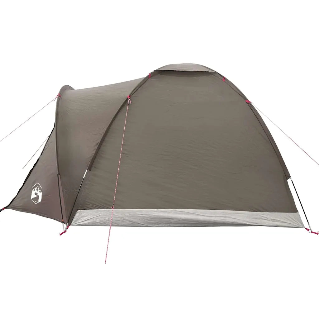 Tenda da Pesca per 2 Persone-Tenda da campeggio Marrone Impermeabile 989156