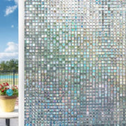Foglia decorativa 3D ontrasparente a forma di mosaico 60x200 cm con strumento per applicazione e raccordo.