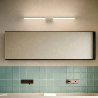 Brilliant Lampada da Parete e Soffitto Lineare LED in Oro, Design Minimalista, Diffusore in Policarbonato, Altezza 126.2 cm, Potenza 12W, IP20