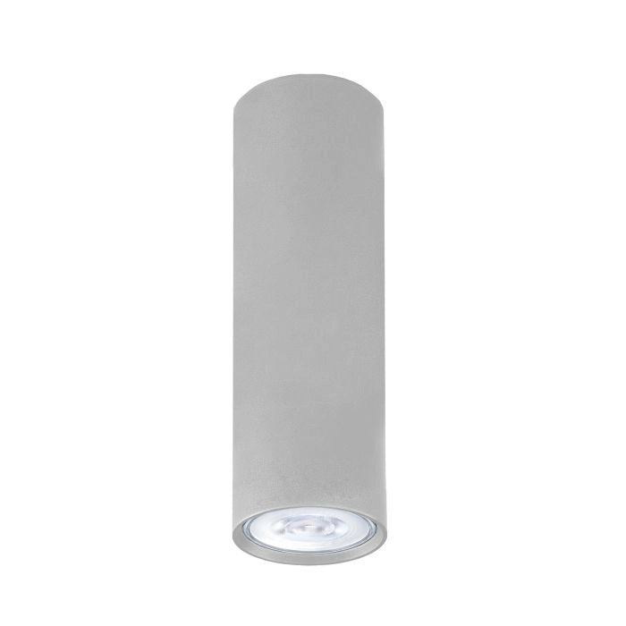PLAFONIERA ROND GU10 D.6XH30CM BIANCA