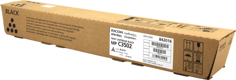 Ricoh 841739 cartuccia toner 1 pz Originale Nero