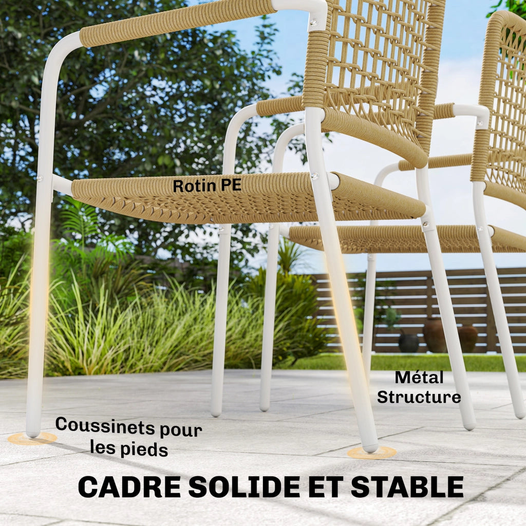 Sedia da pranzo con braccioli ¨C zephmum ¨C giallo 55x57x82