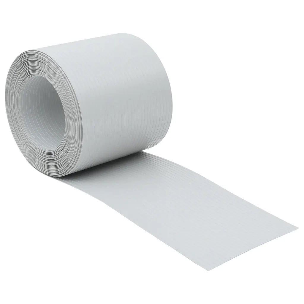 Schermi Privacy da Giardino 10 pz Grigio Chiaro 252,5x19 cm PVC