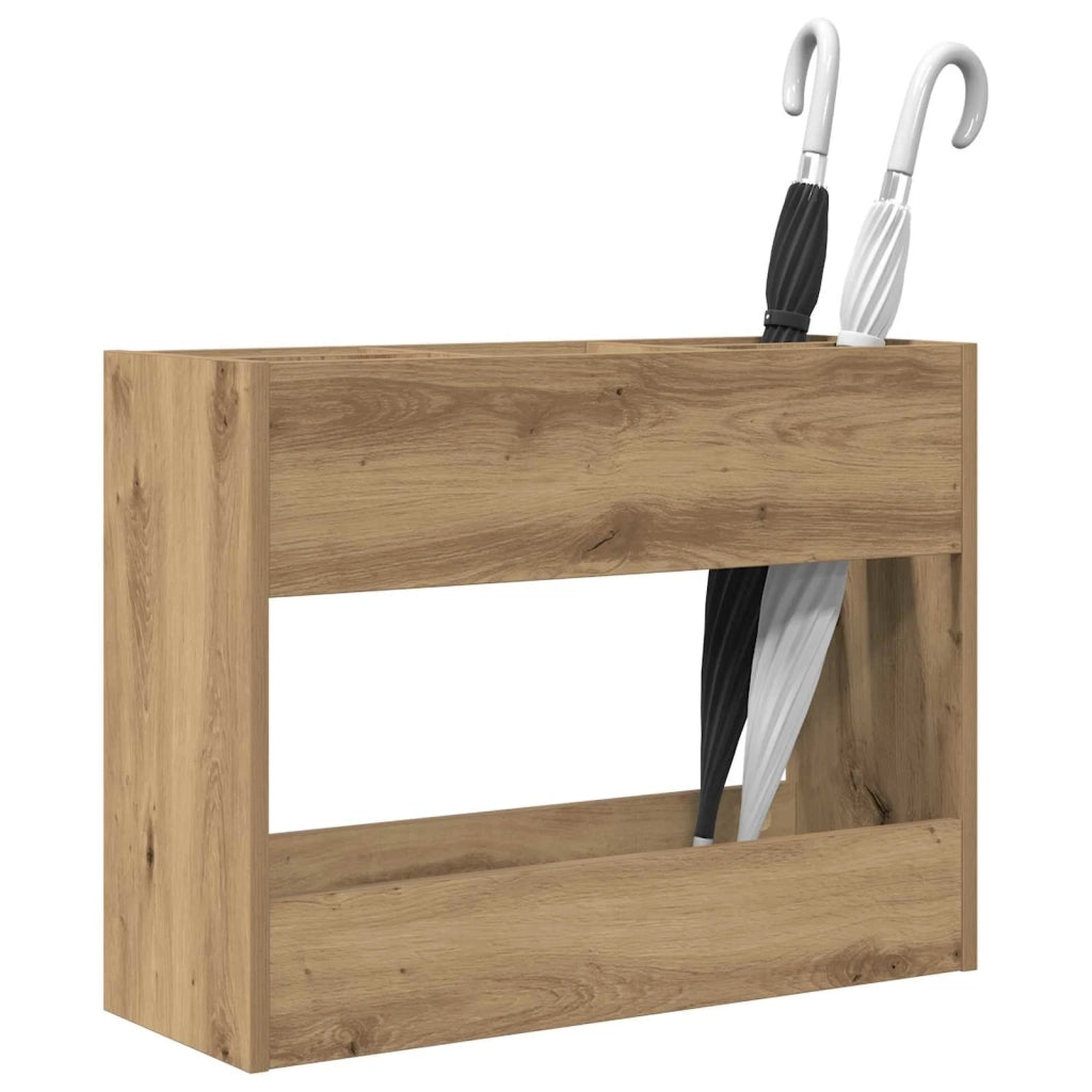Supporto per Ombrellone Rovere artigianale 65 x 24 x 50 cm