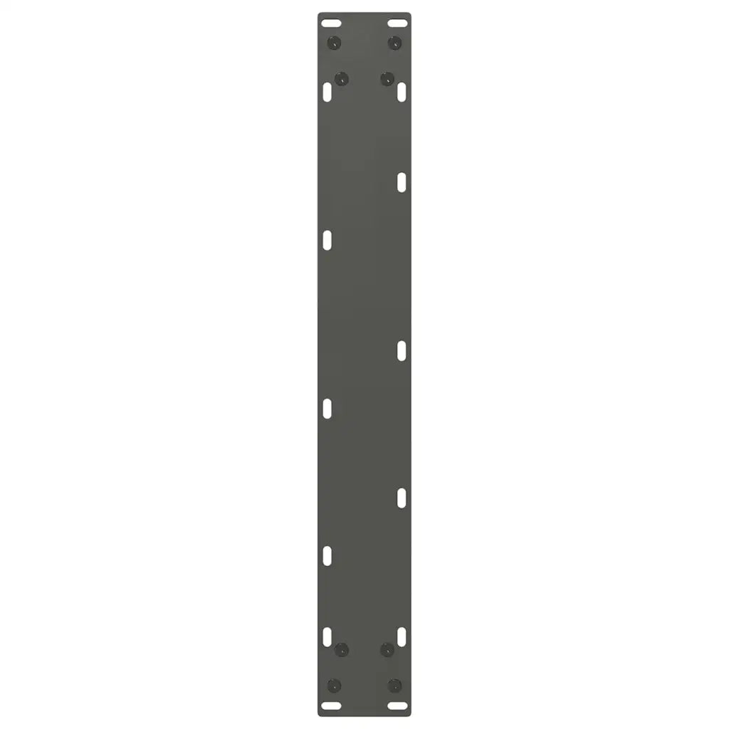 Gambe per tavolo da bar a forma di U 2 pz Antracite 60x(90-91) cm Acciaio 4013226