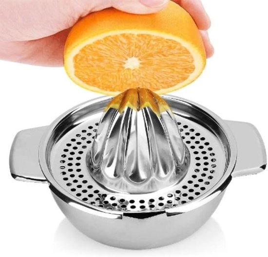 Citruspers manuale in acciaio inossidabile, 400 ml - Citruspers per arance, limoni e pompelmi - Resistenti al lavastoviglie