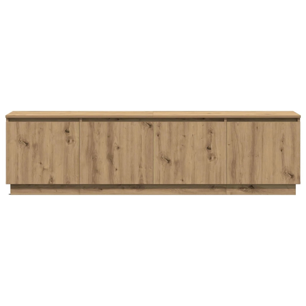Mobile TV-Credenza per TV Rovere artigianale 180 x 38 x 49 cm Legno multistrato
