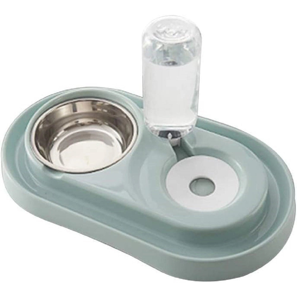 Trade Shop - Ciotola In Plastica Per Gatti Cani Piccoli Animali Domestici Per Alimenti Acqua -