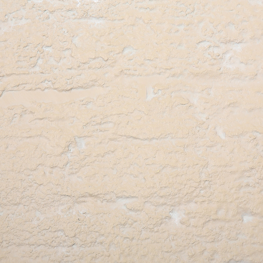 Set di 2 vasi tondi polvere di pietre per interno ed esterno beige sabbia soggiorno balcone giardino