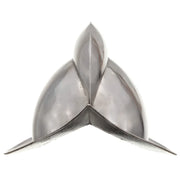 Elmo da Cavaliere Medievale Antico LARP in Acciaio Argento CFW4153884