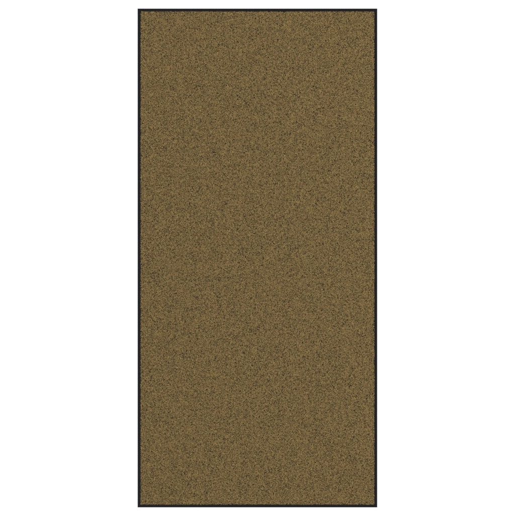Zerbino Lavabile Marrone 120x250 cm