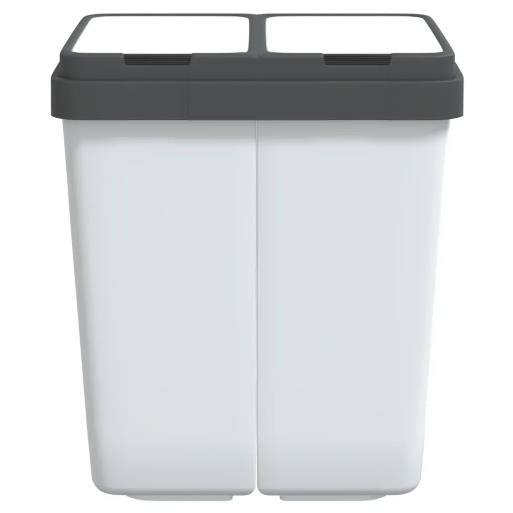 Cestino Doppio Bianco 2x25 L CFW5617535