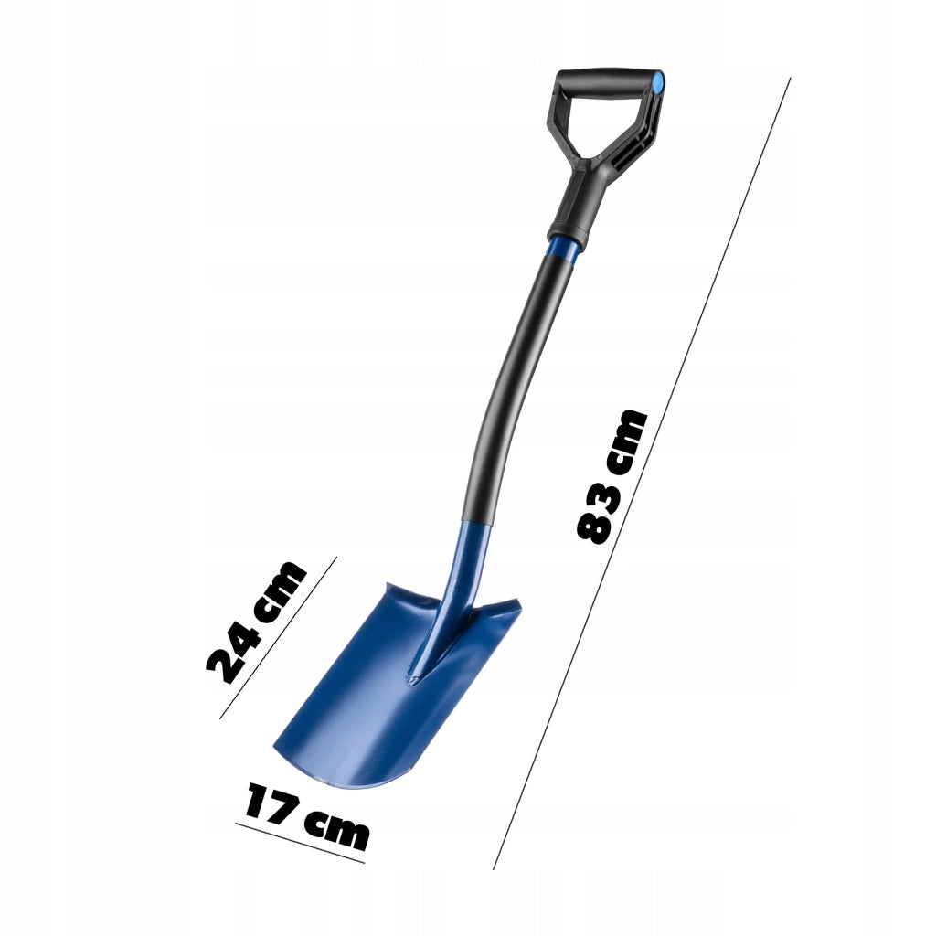 Pala da neve KADAX, pala da neve per auto e giardino, robusta, 83 cm