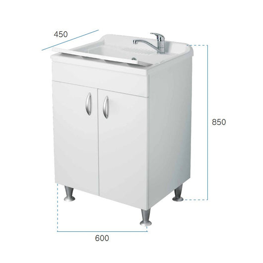 Lavatoio eco 60x45 brand negrari