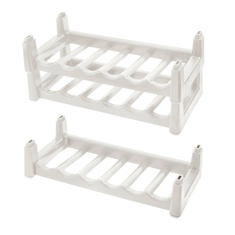 Cantinetta Portabottiglie Componibile Cover Line Bianco 59 x 28 x 14 cm