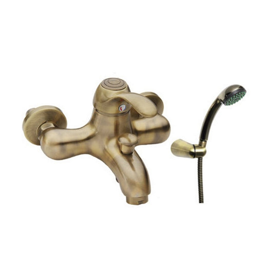 Miscelatore vasca finitura ottone antico - serie Oxford