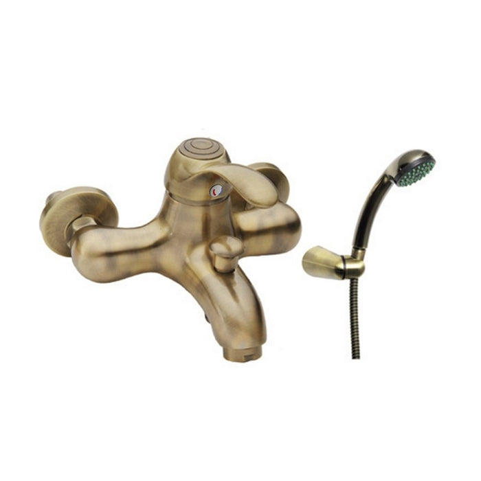 Miscelatore vasca finitura ottone antico - serie Oxford