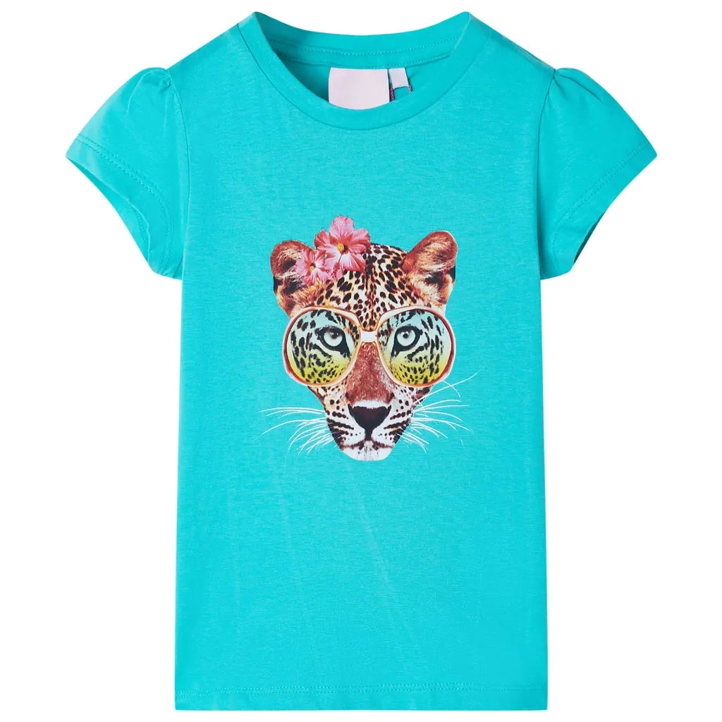 Maglietta da Bambina Menta 116cod mxl 109426