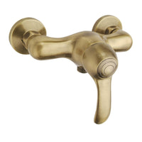 Miscelatore esterno doccia finitura ottone antico - serie Oxford