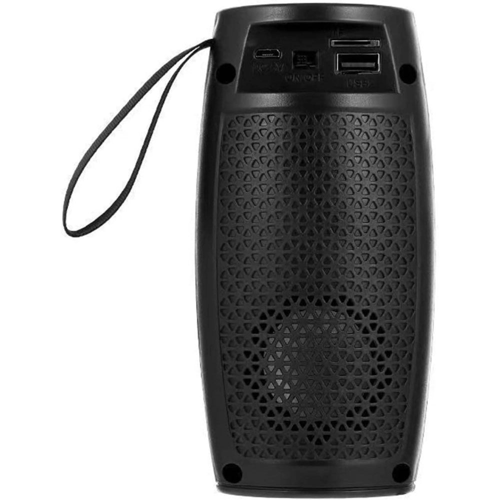Trade Shop - Cassa Portatile Bluetooth 5w Stereo Bluetooth Luce A Led Altoparlante Esterno -
