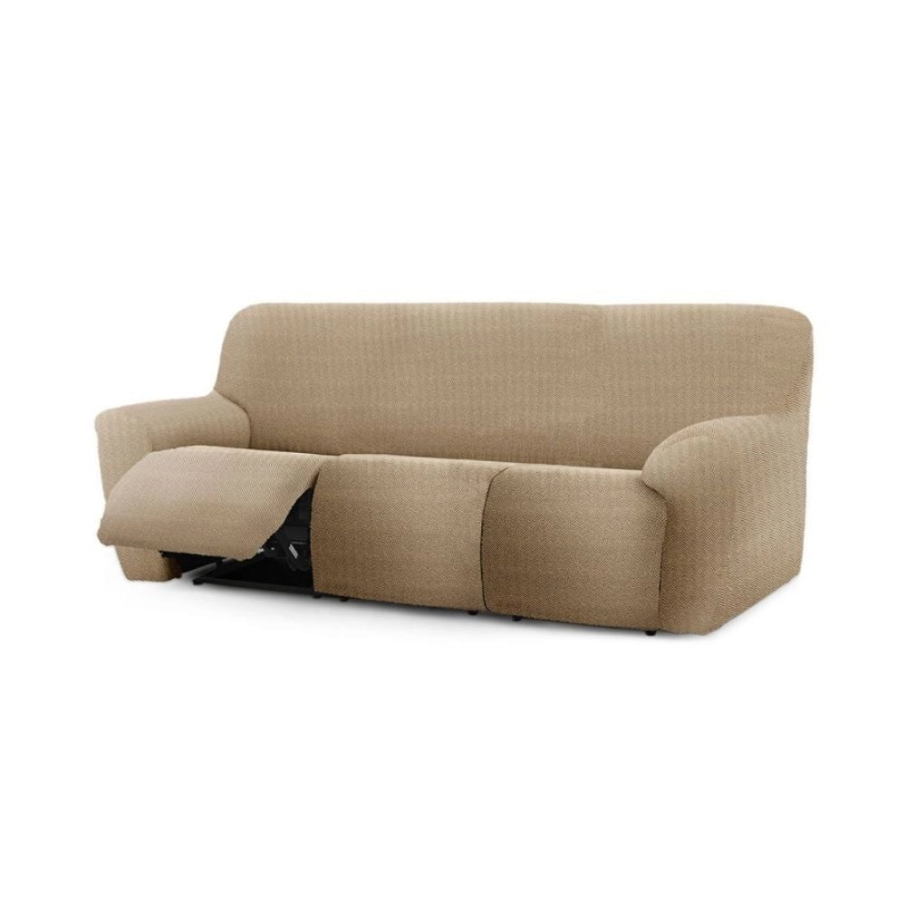 Copridivano recliner 2 posti beige Jaz 200-260