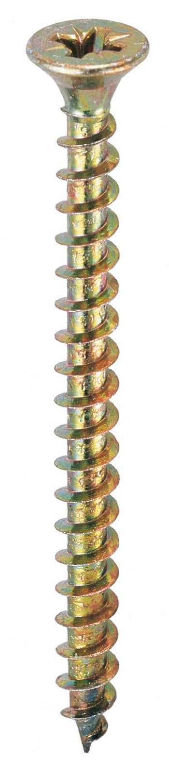 500pz viti a legno testa svasata piana tropicalizzato 3,5x25 cod:ferx.45829