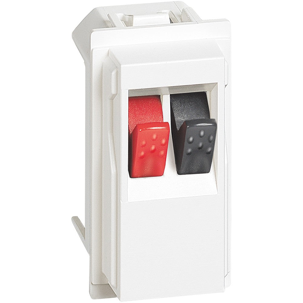 Connettore altoparlante Bticino Living Now home cinema bianco KW4294