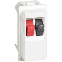 Connettore altoparlante Bticino Living Now home cinema bianco KW4294