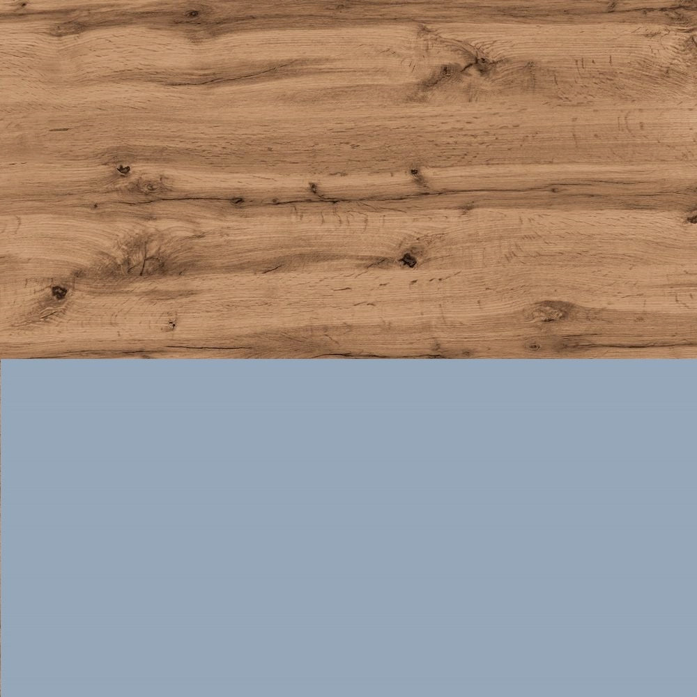 Composizione 4 pezzi VENERE rovere miele/azzurro tiffany