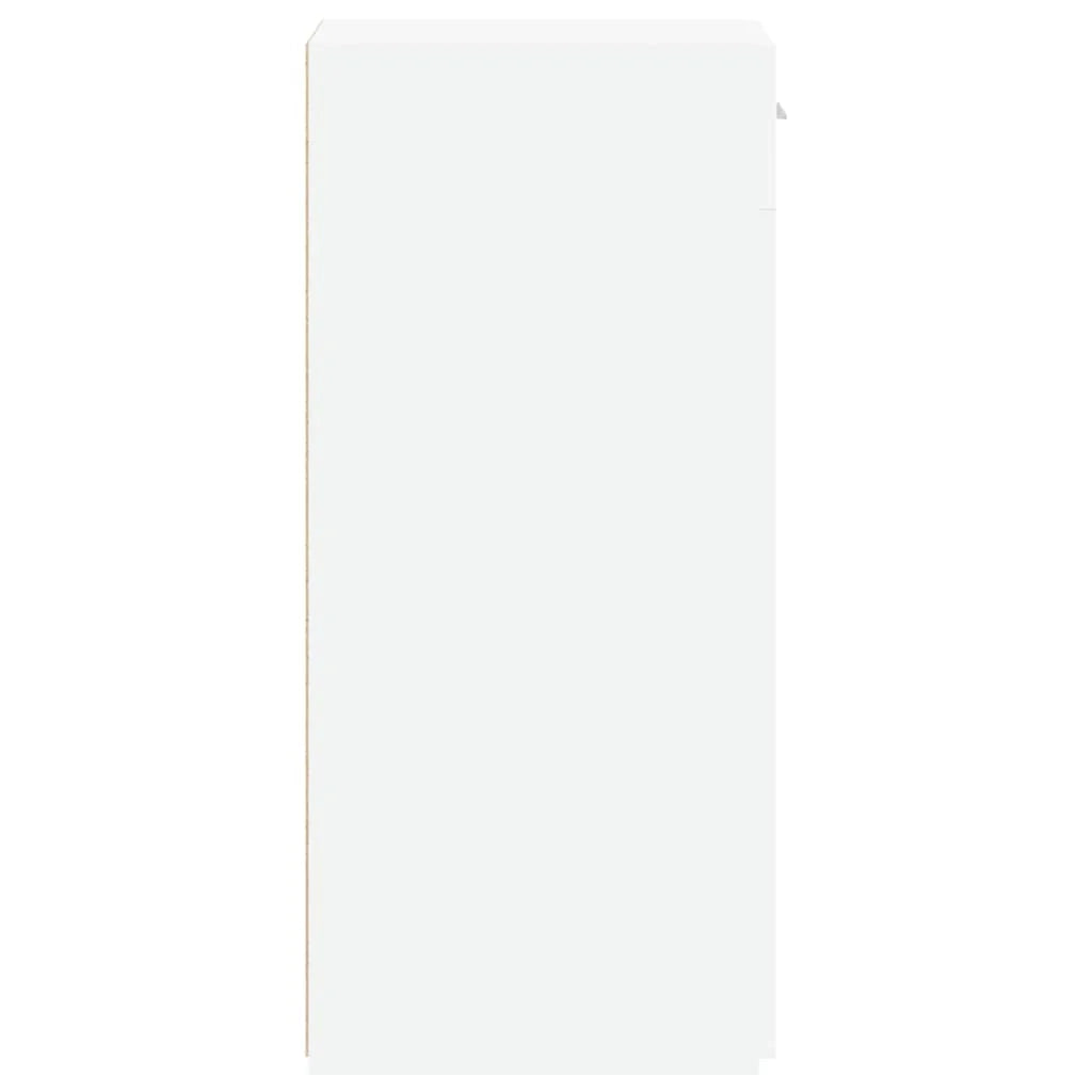 Buffet credenza cassettiera mobiletto mobile contenitore organizer cucina soggiorno salotto 30 x 42,5 x 93 cm legno ingegnerizzato bianco 02_0030226