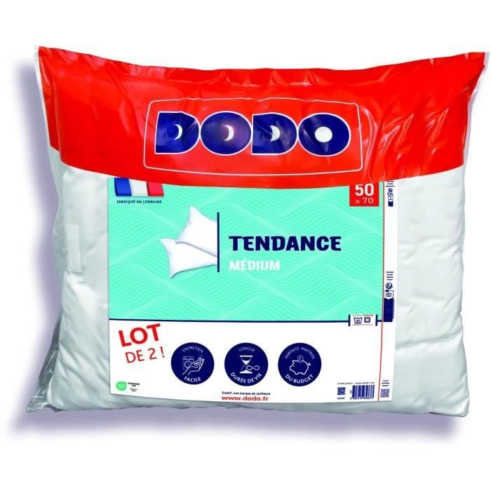 Set di 2 cuscini Trendy 50x70 cm - 100% Poliestere - DODO
